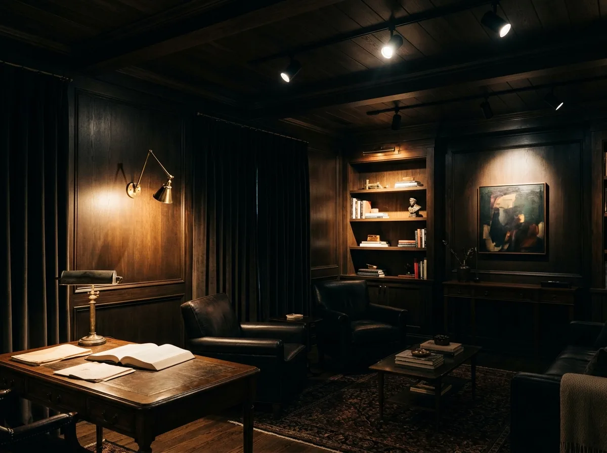 Dark wood reflectivity: illumination needs to be doubled