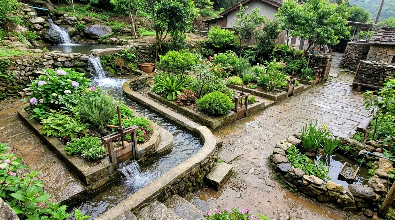 伊斯兰庭院：灌溉与排水