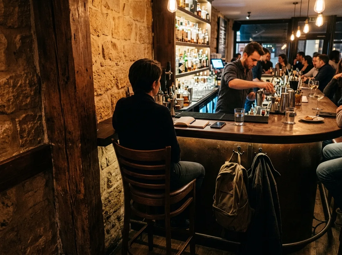 A Seat for One: Those Two at the End of the Bar