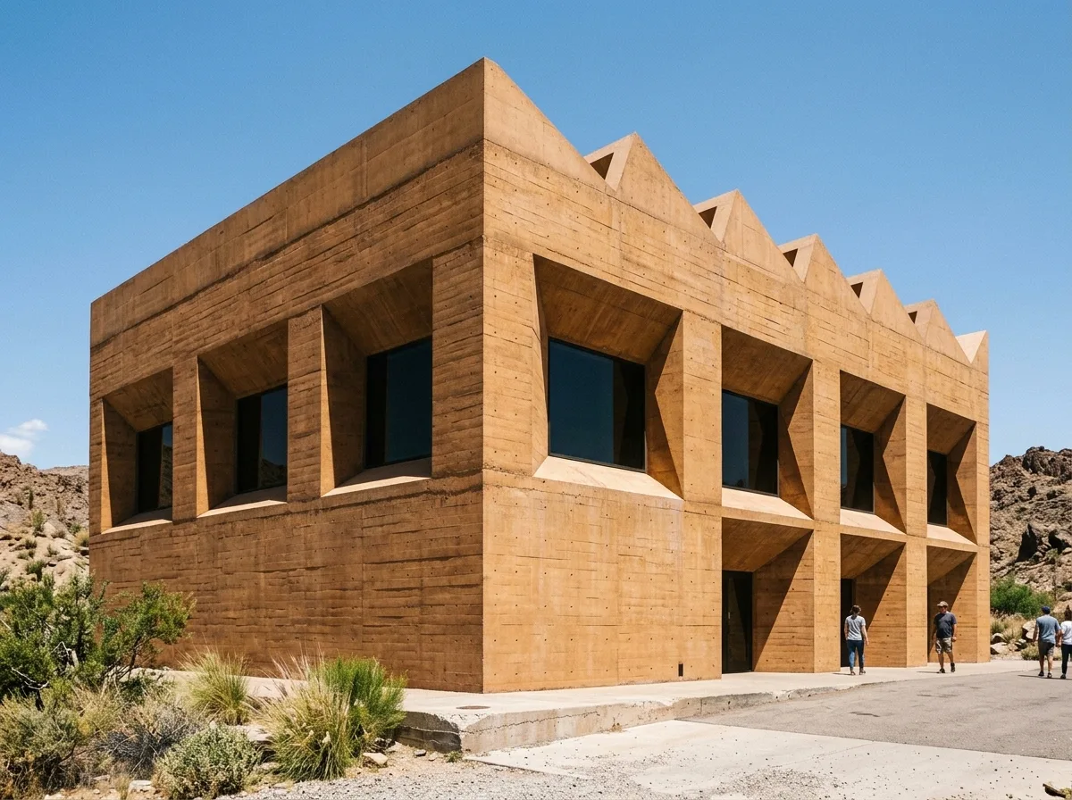 Contemporary Mud-Colored Volumes: Traditional Proportions, Modern Techniques