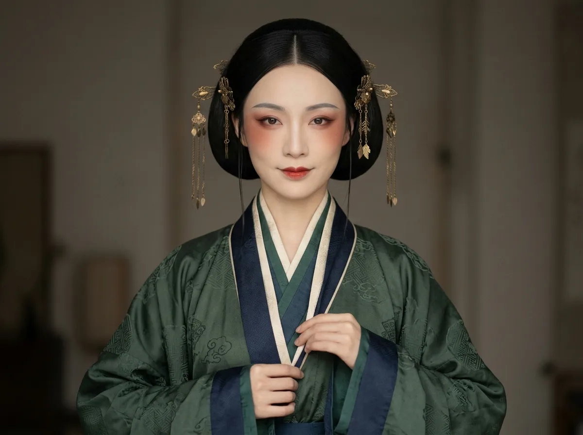 Western Han Noblewoman: Frontal Ceremonial Portrait