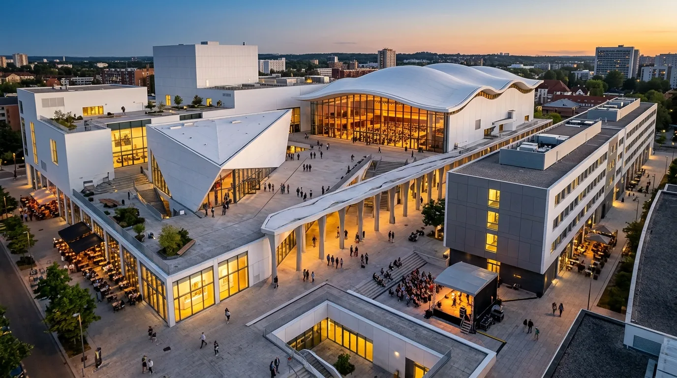 Performing Arts Block: Layered Public Experience