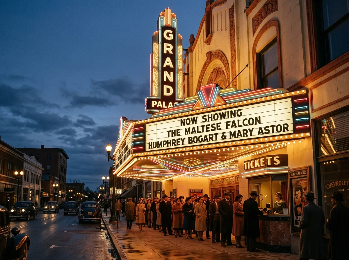 Cinema Marquee Awning