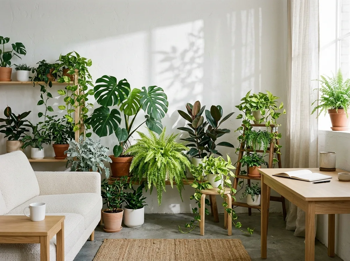 台湾グリーン：植物を空間のメインカラーに