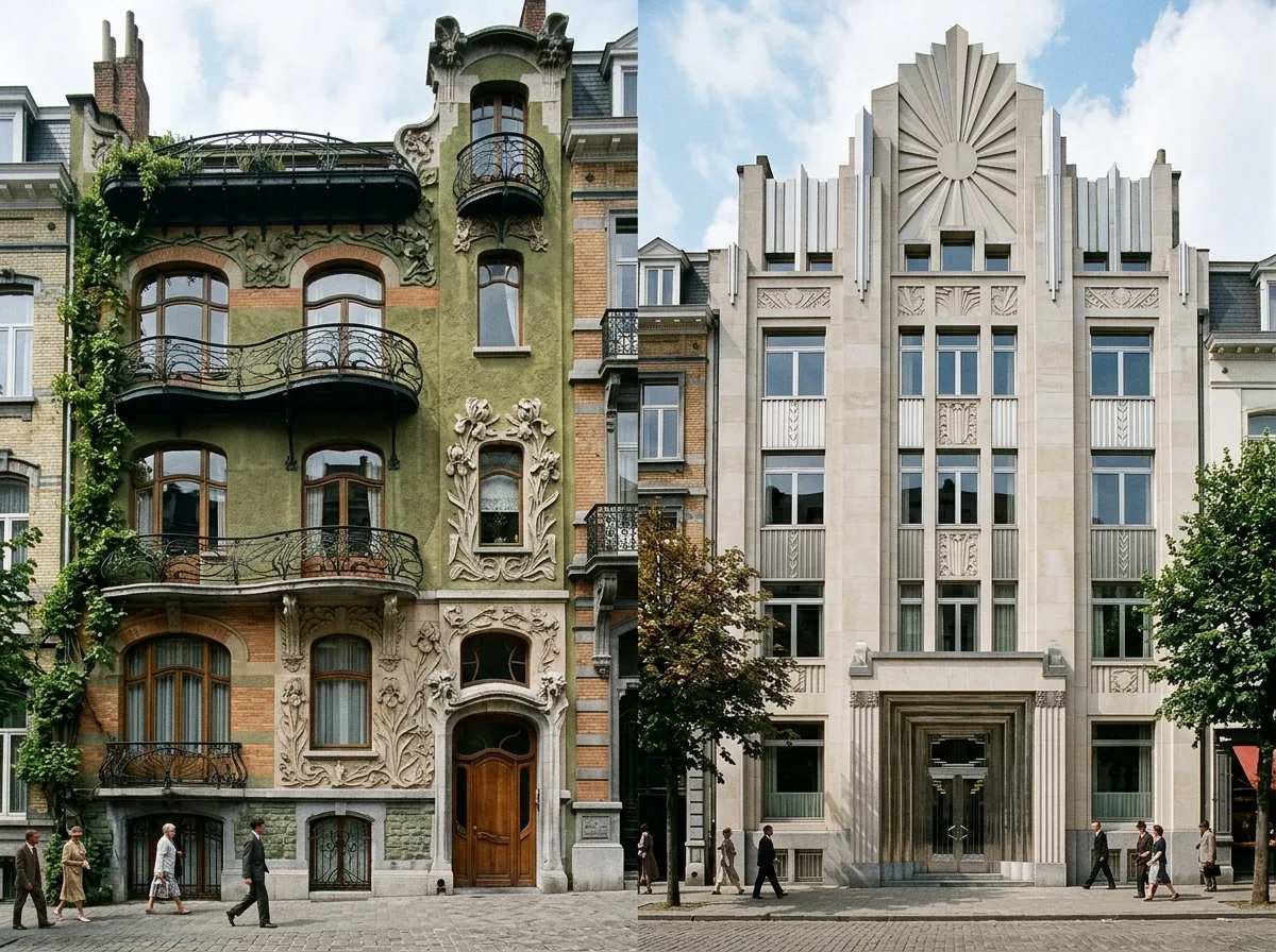 The Difference from Art Nouveau Architecture: Machines Are Not Plants