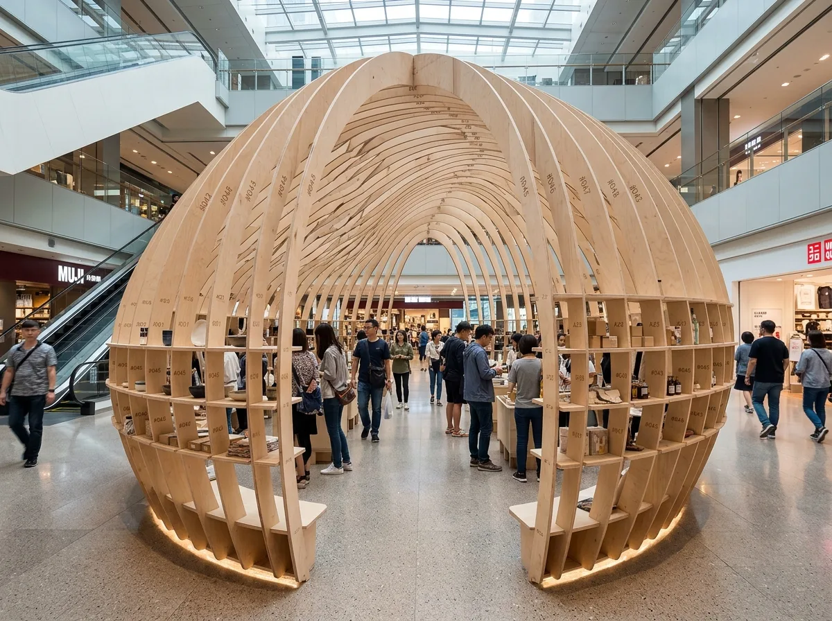Parametric Retail · Pop-Up Installation