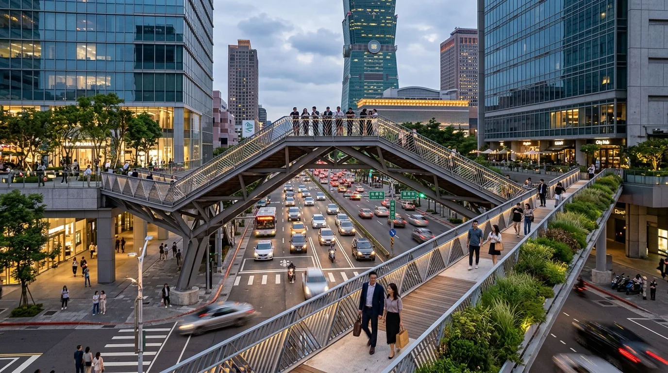 Avant-garde Metropolis: Skywalks and Pedestrian Bridges