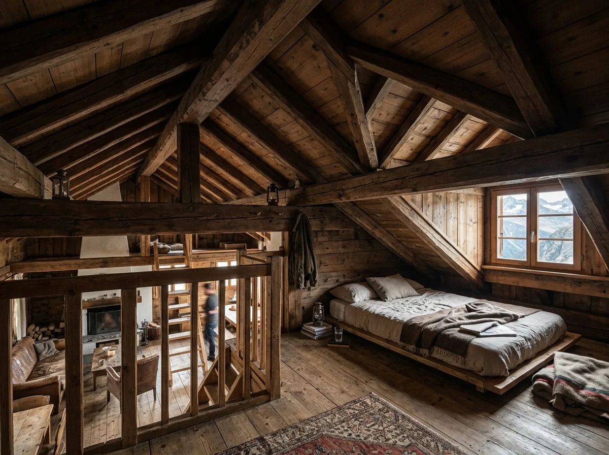 Attics and Mezzanines: Sleeping Under the Roof