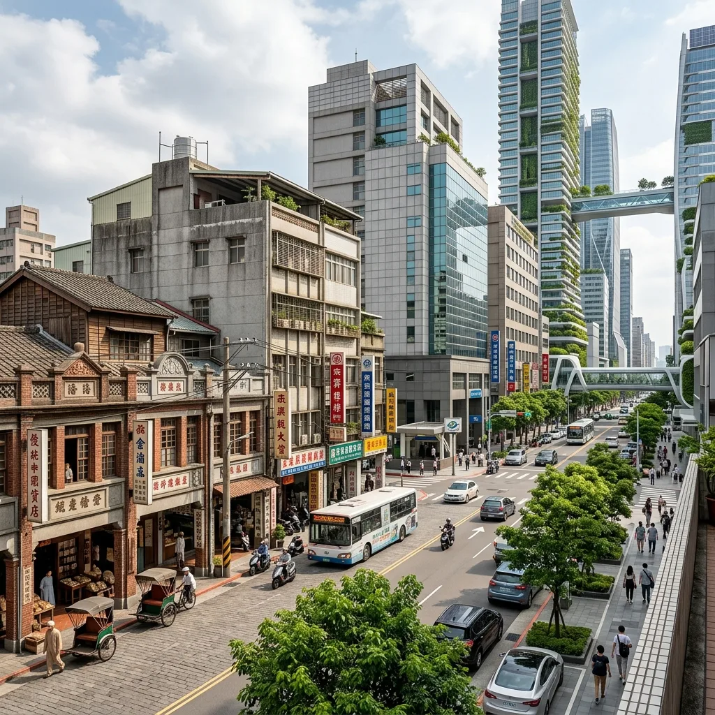 一个街区从1945年走到2055年