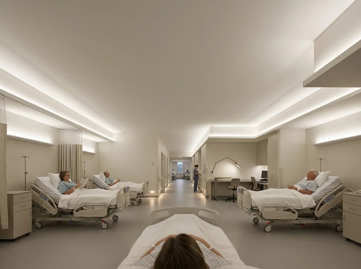 Glare-Free Lighting: All Lights Hidden
