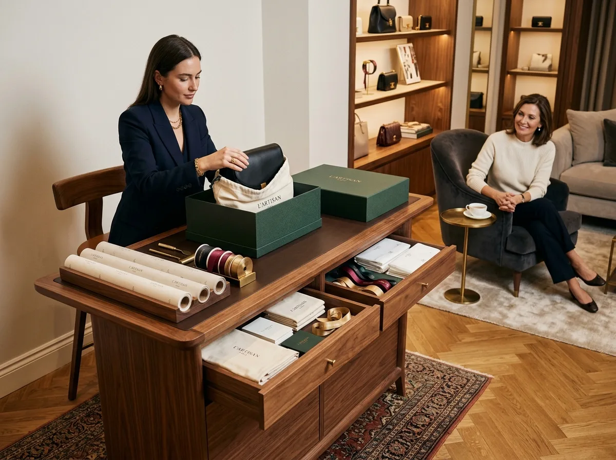 The Wrapping Station: Performance After the Sale