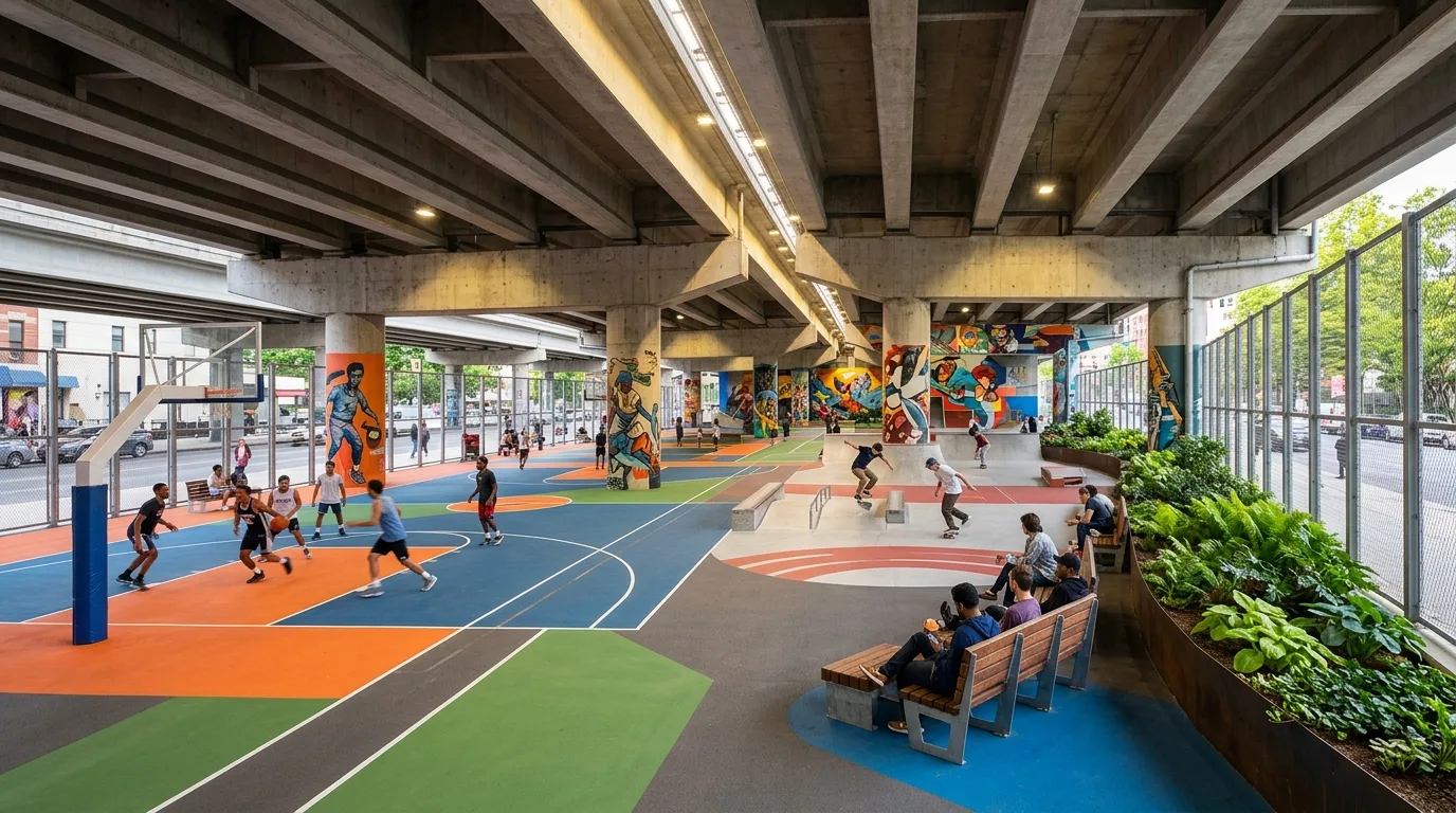 Under the Overpass: Ground Returned