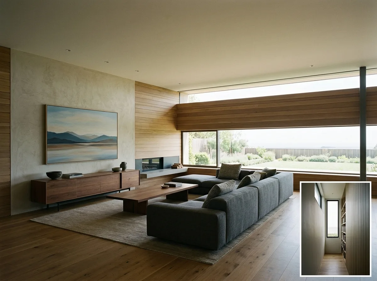 Calm proportions: width greater than height