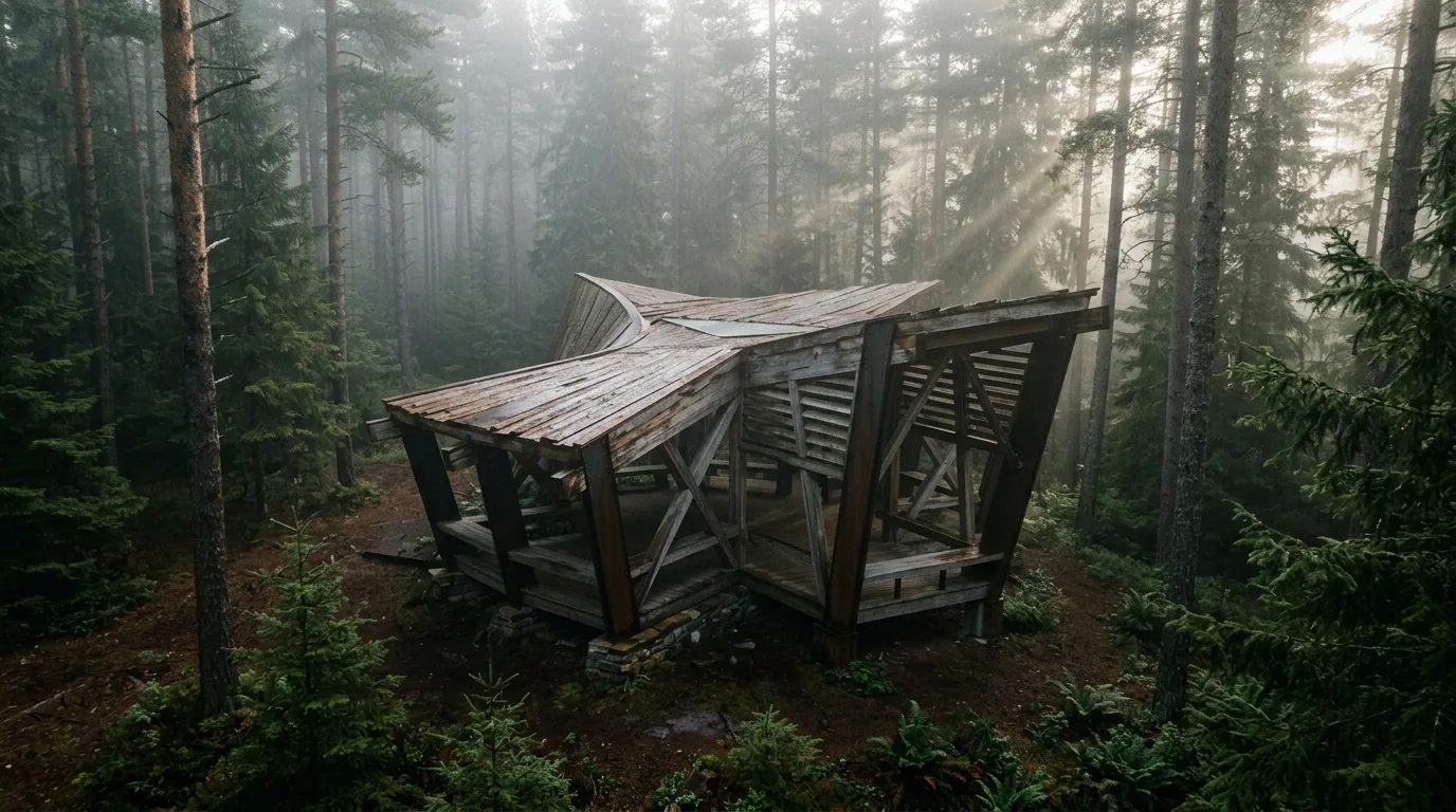 Mists Revealing in the Mountains and Forests