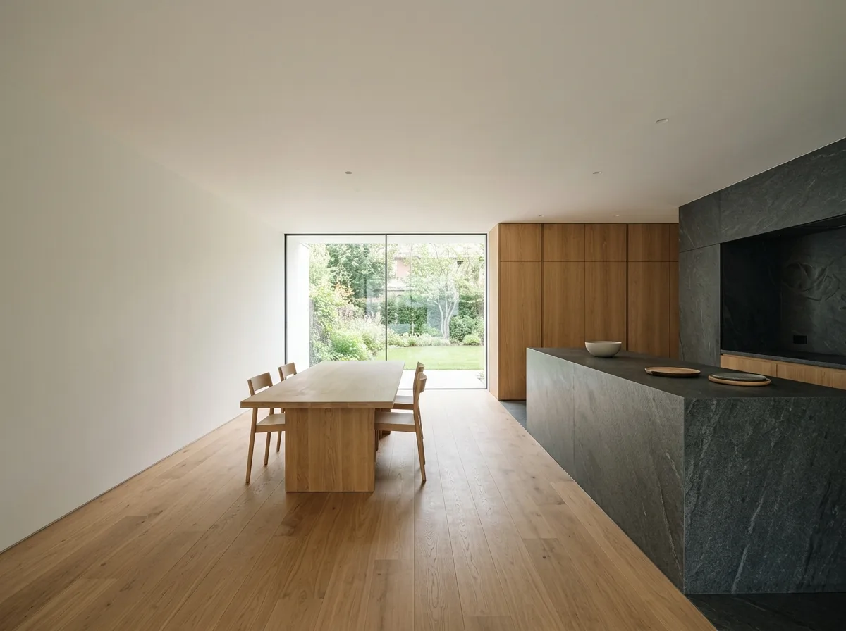 Three Materials for the Ceiling: No More Than Three in a Space
