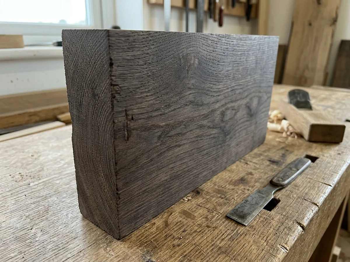 Smoked oak: color grows from within