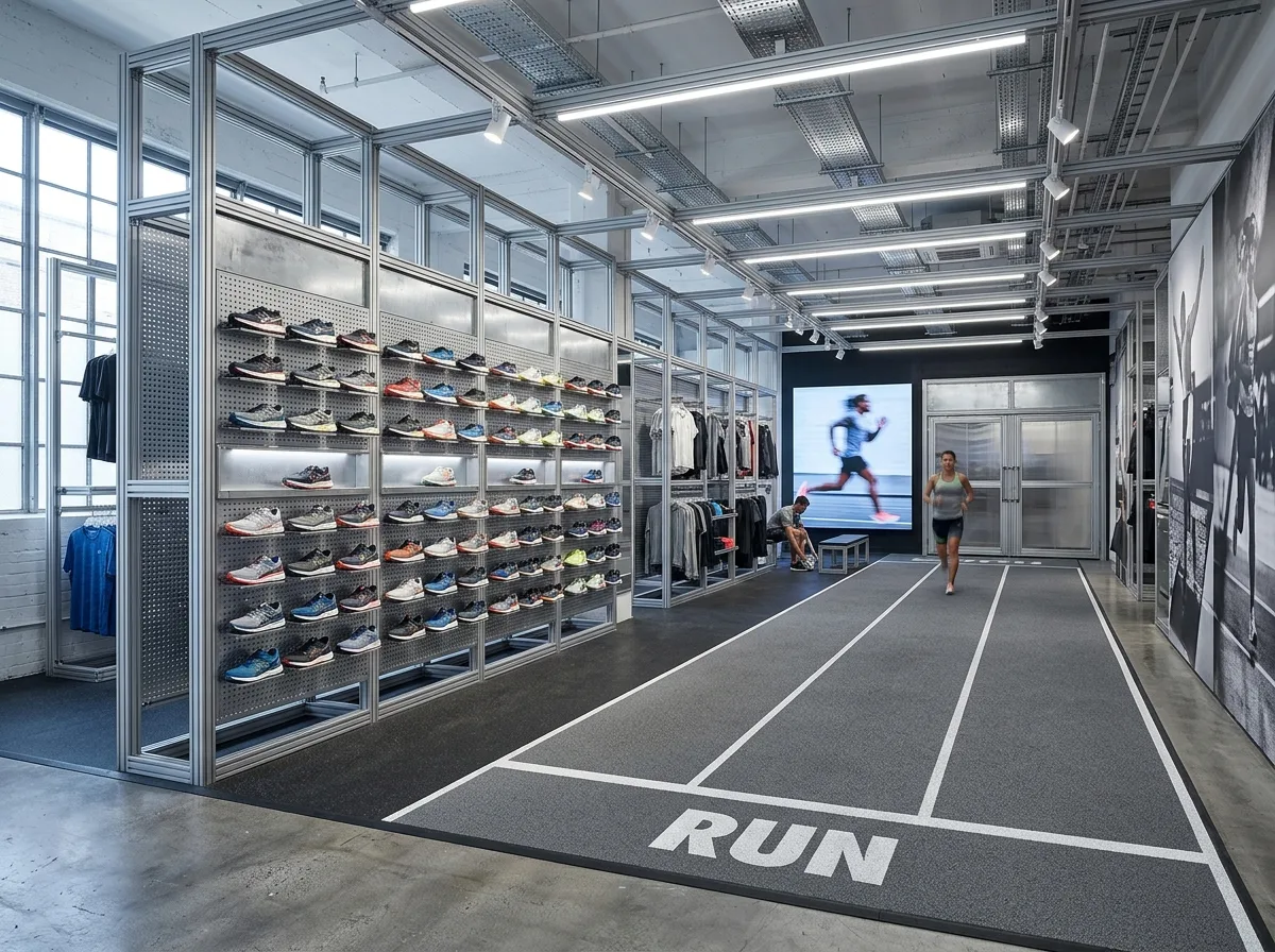 Sports Brand Store: Functionality and Dynamic Try-Ons