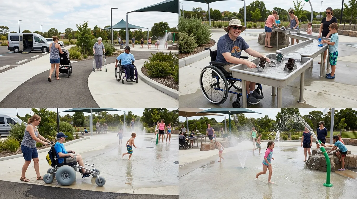 Wheelchair Accessible Splash Pads: Water is Not a Privilege