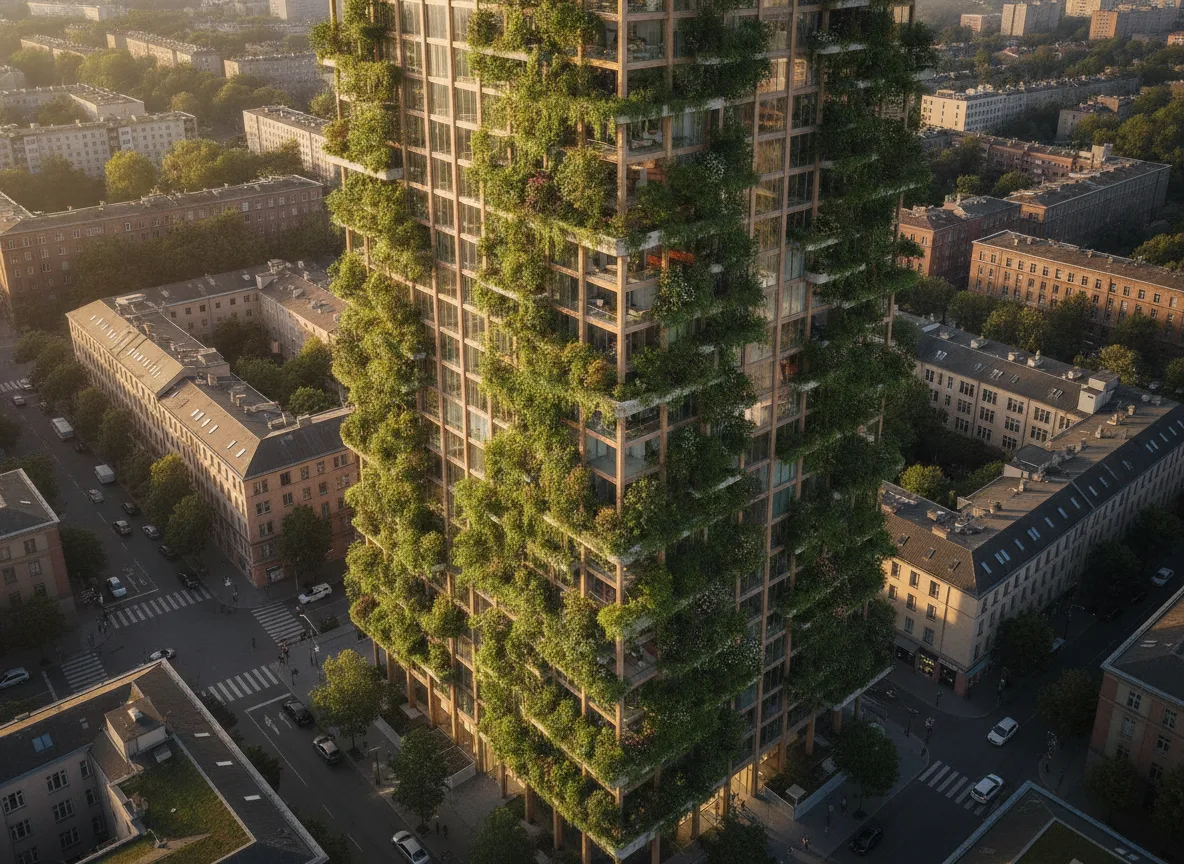 Urban Vertical Green Settlement: Bio-Affinity Tower