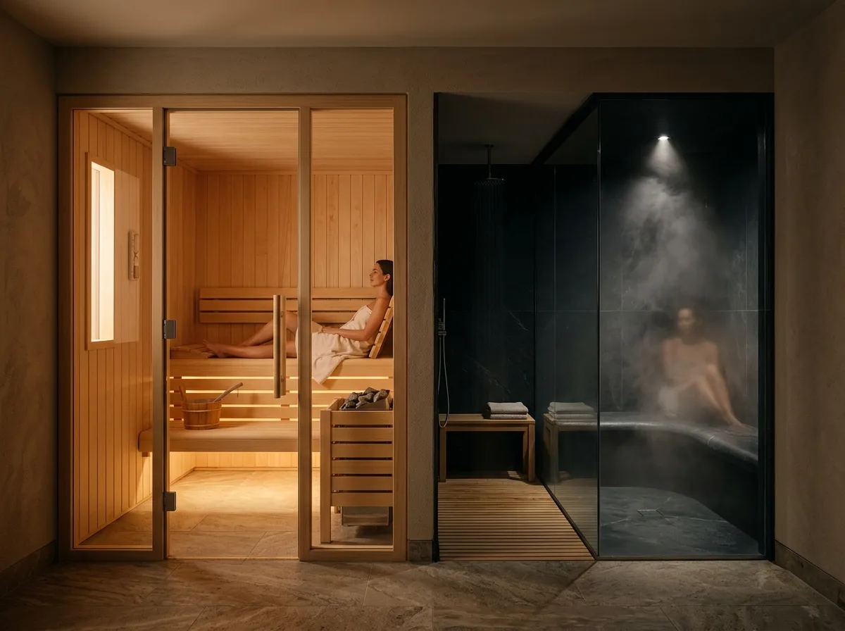 Sauna & Oven: The Sense of Temperature in Small Wooden Spaces