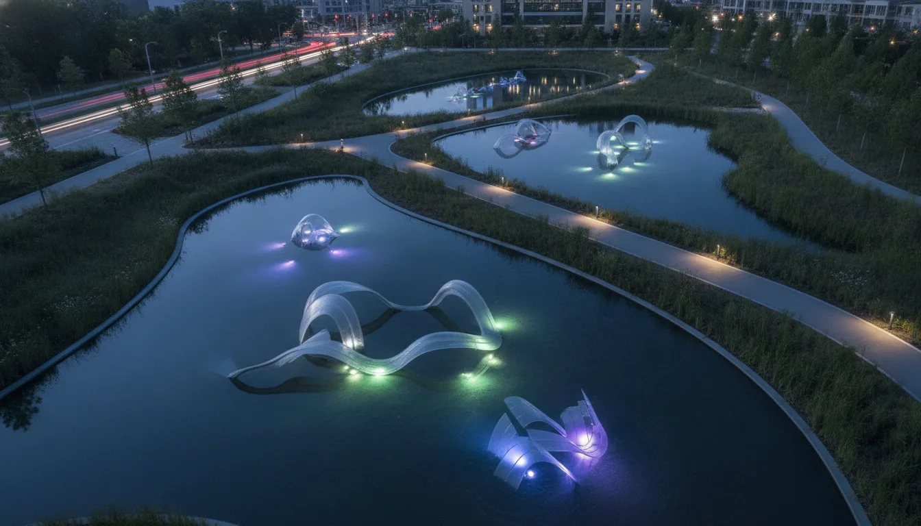 Urban Water Dance Theater: Flowing Art and Twilight Realm