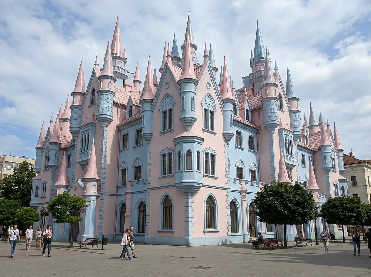 The Look of Being Done Poorly: Theme Park Castles