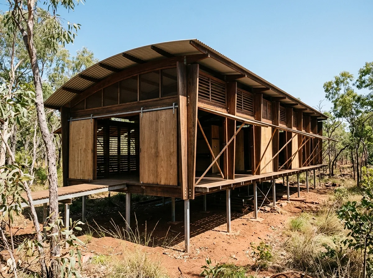 Tropical Construction Without Glass: All Louvers
