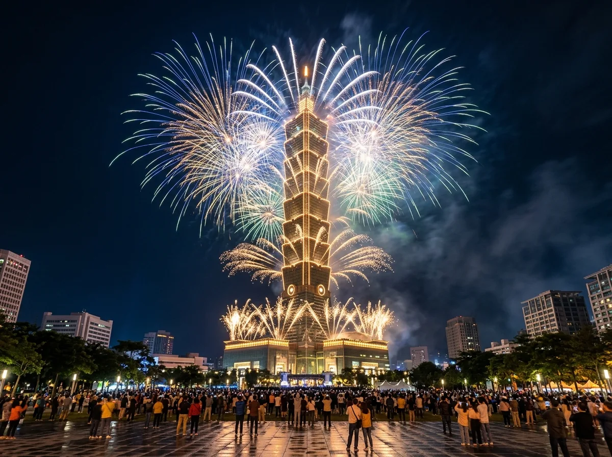 Fireworks and Architecture: Launch Points Determine Composition