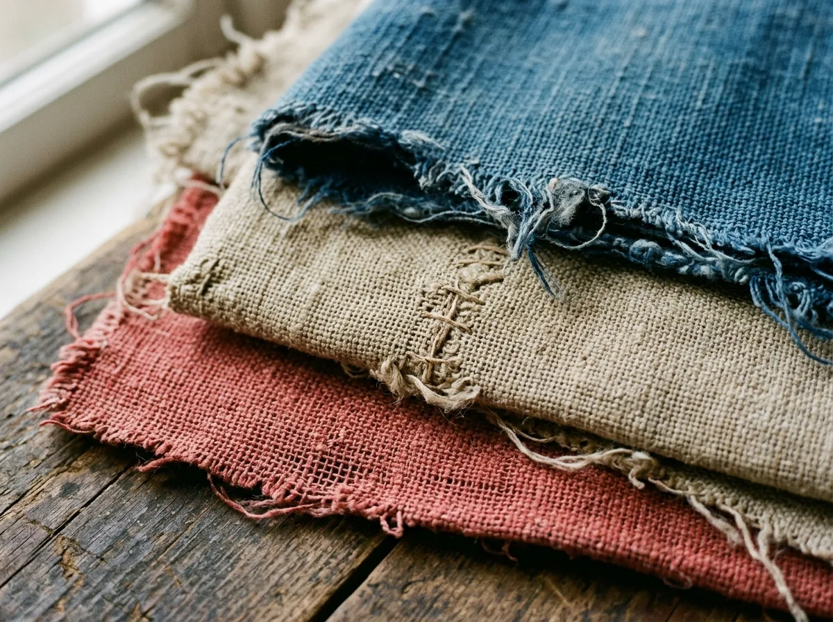 Linen and cotton: the rougher side