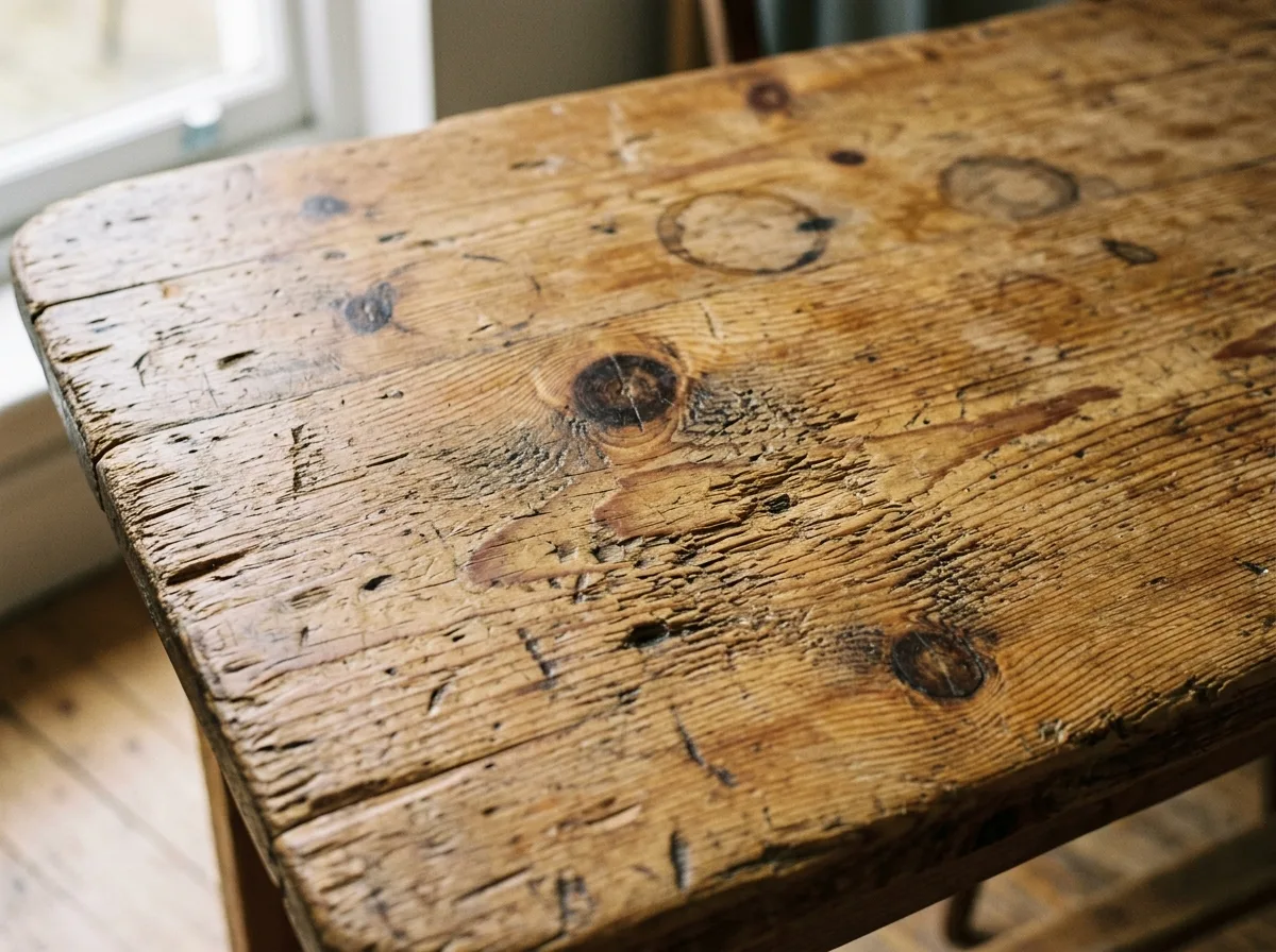 Old pine: soft, knotty, and yielding