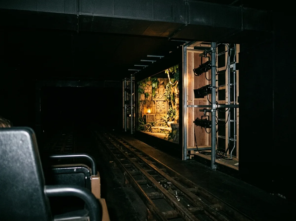Dark Ride: Sequential Scenes in Darkness