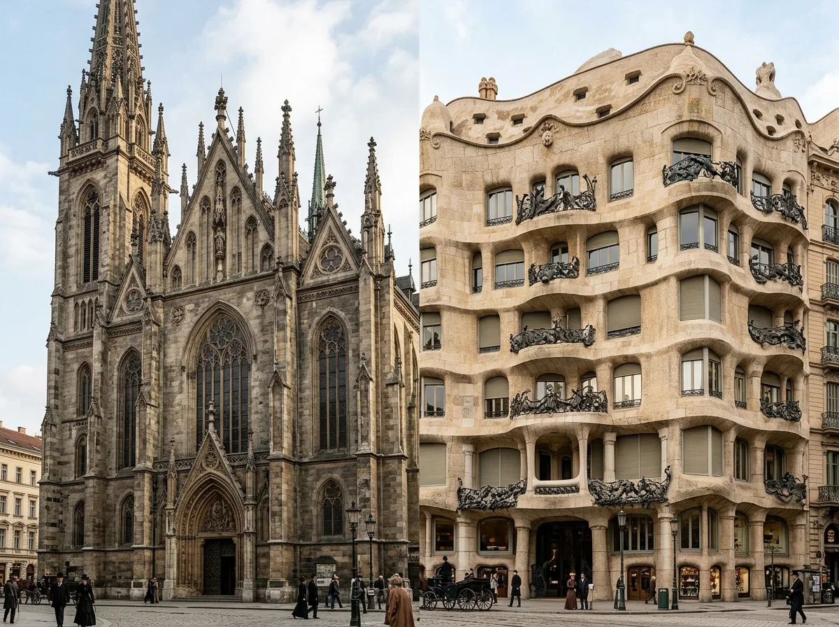 Difference from Gothic Revival: Borrowing Plants, Not Churches