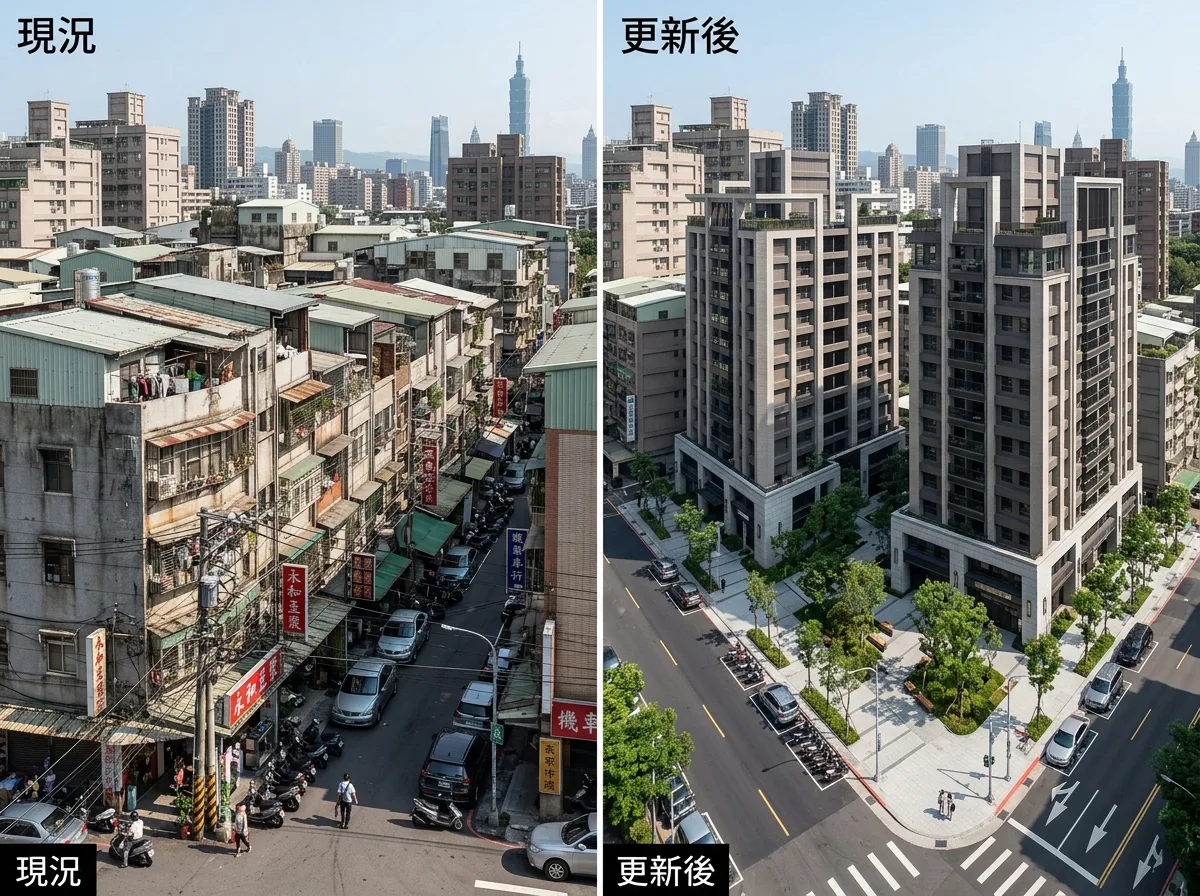 これはスタイルではない：土地の一区画のビフォーアフターを描く