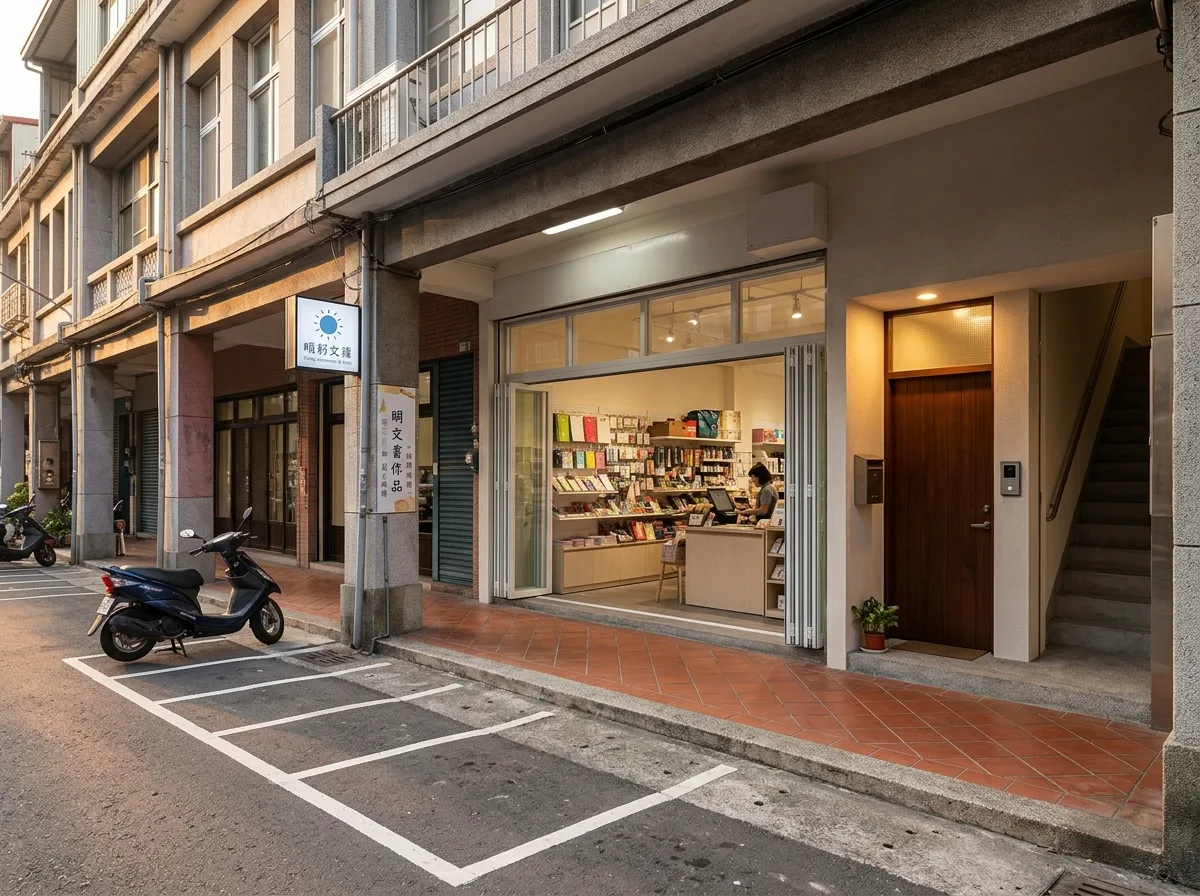 一楼店面与住家: 两个入口的分离