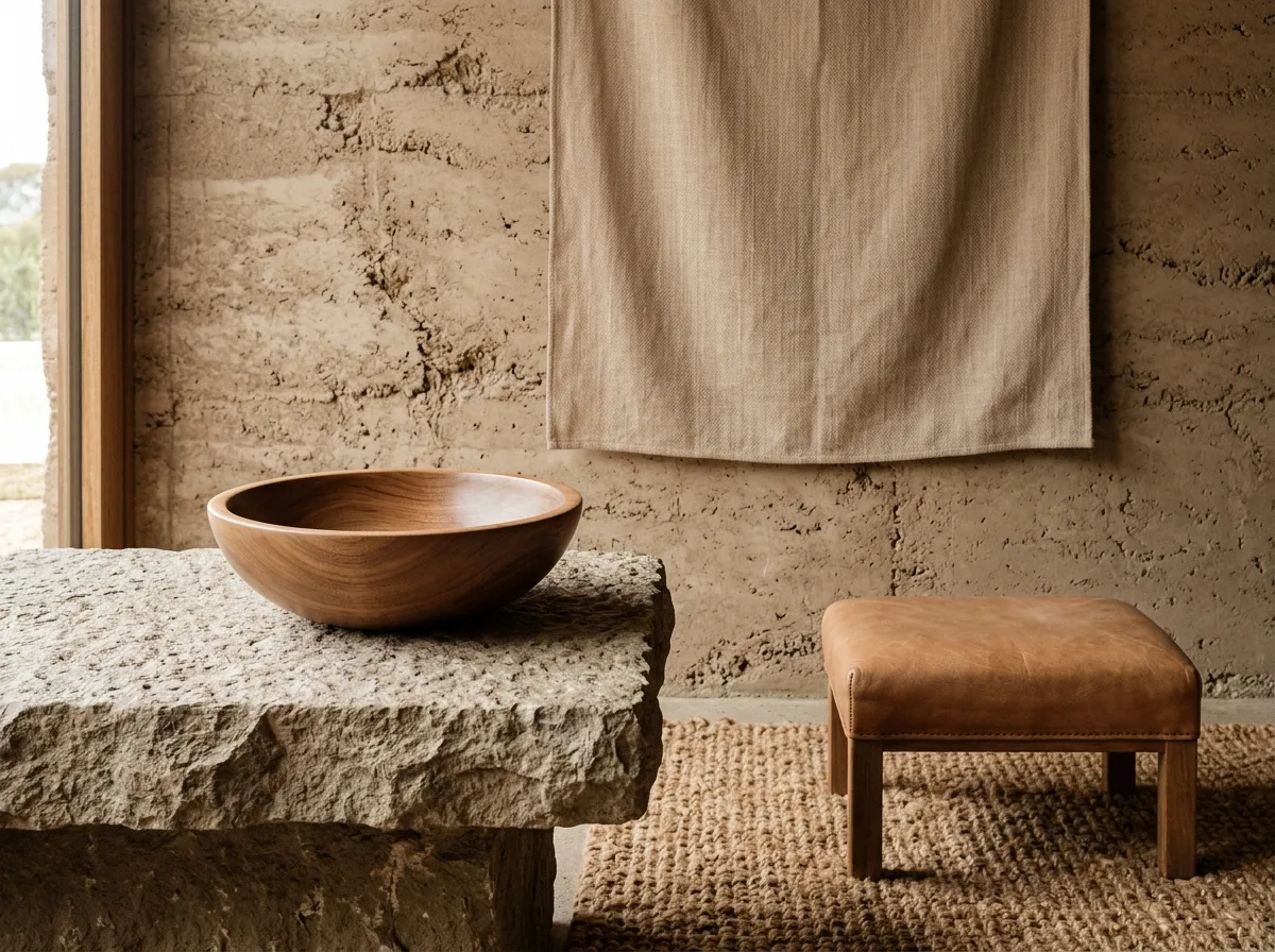 Tactile contrast: placing fine next to coarse