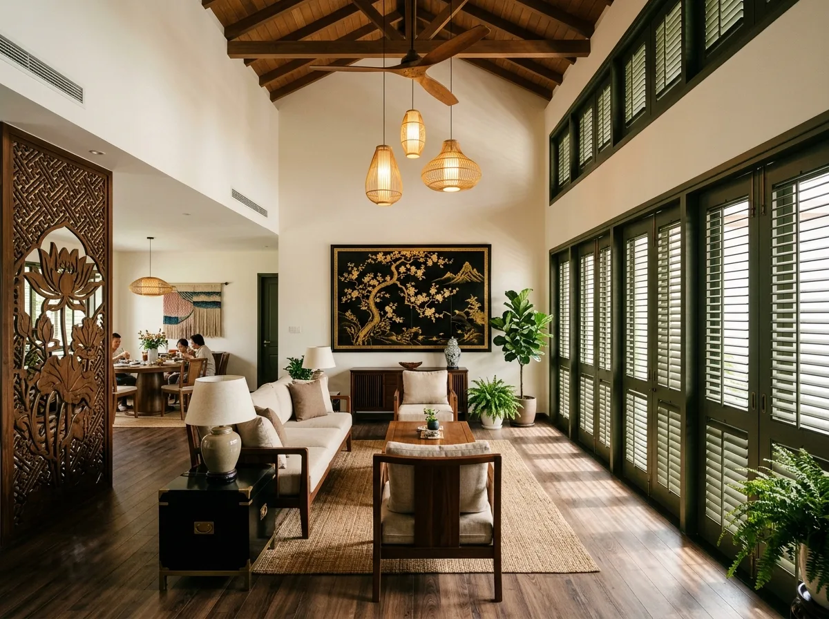 Modern Indochina · Living Room
