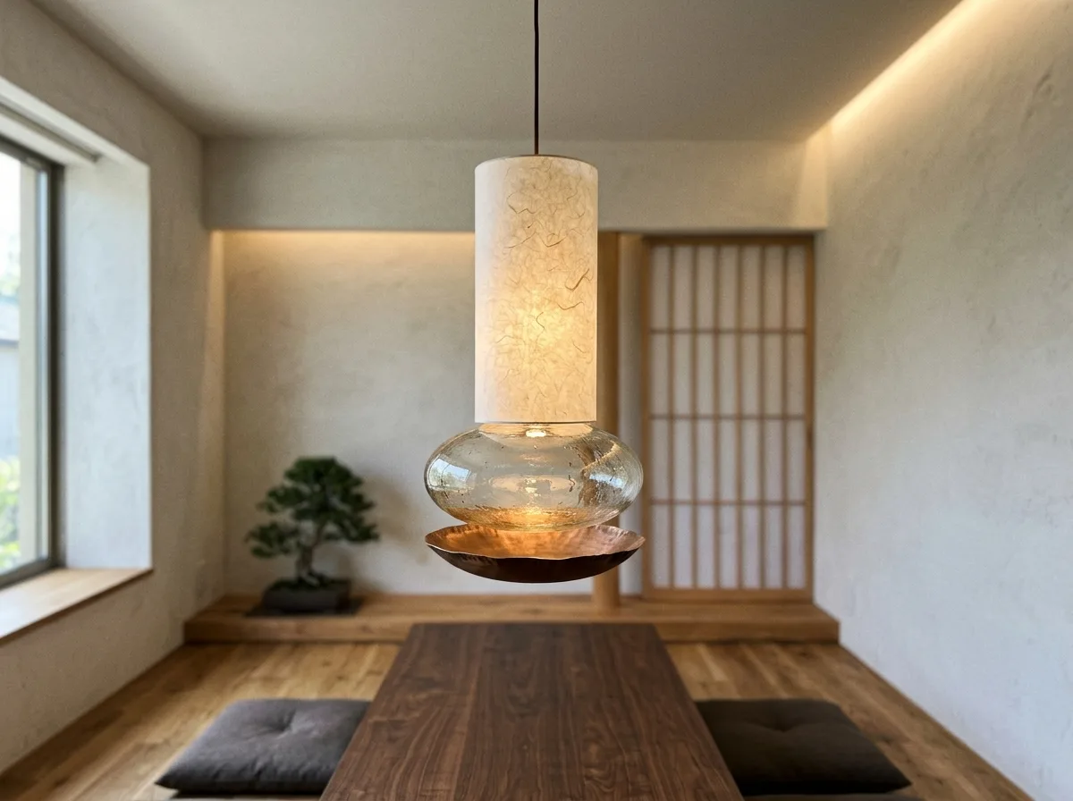 Lighting fixtures as art: one per room