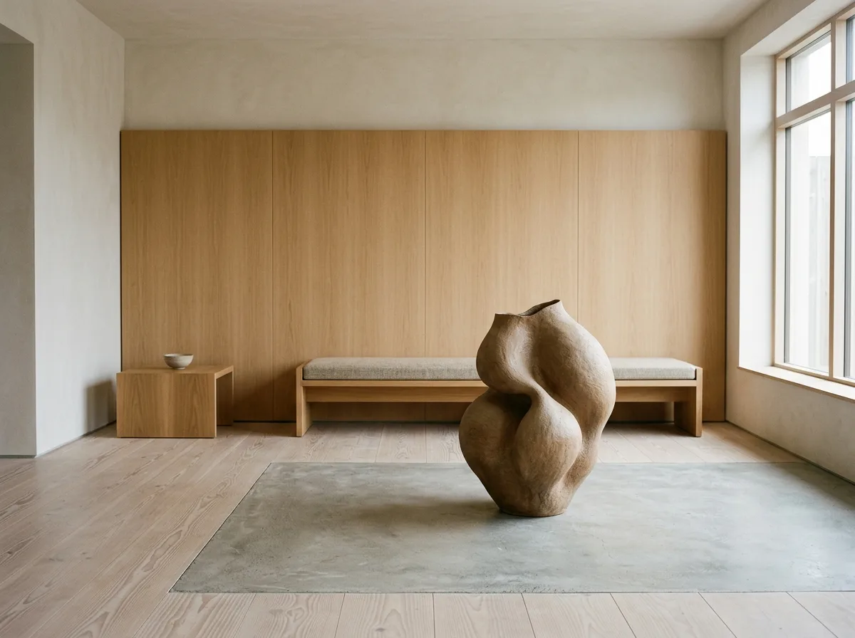 One organic volume per room