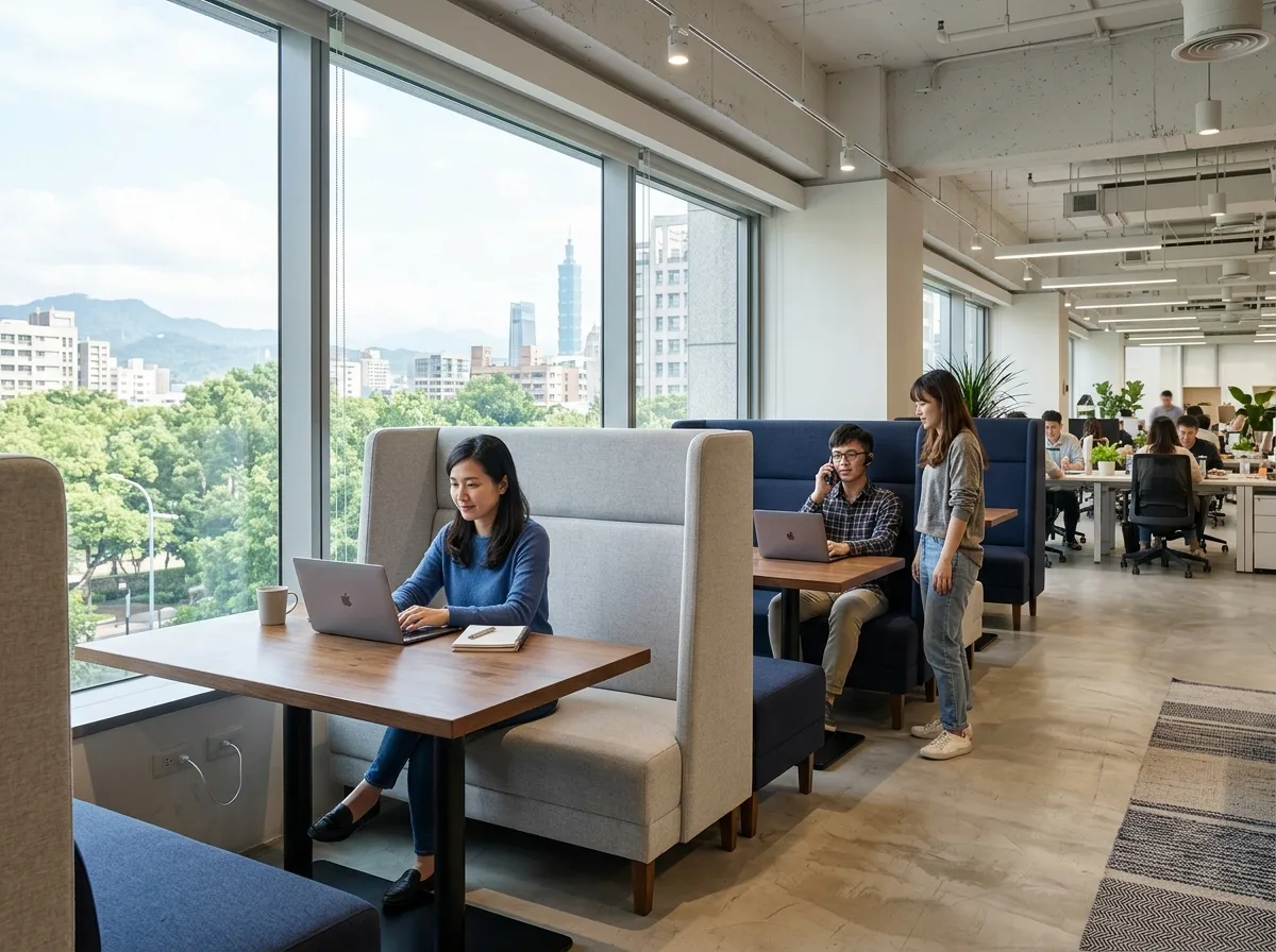 Third space: Neither a workstation nor a meeting room