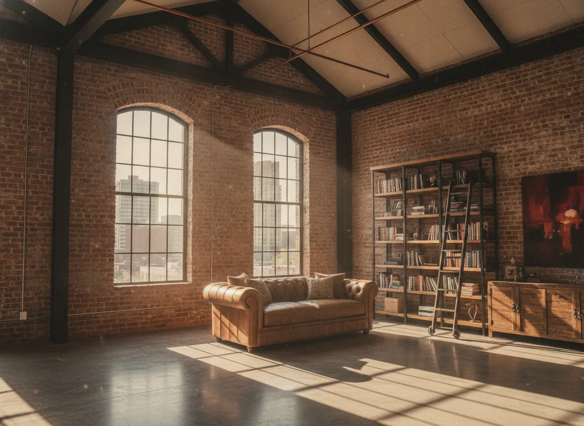 工業風 Loft · 光束與塵埃