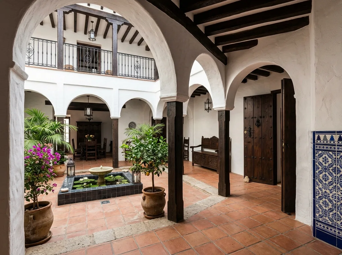 Spanish Andalusia: Courtyards and Deep Wood