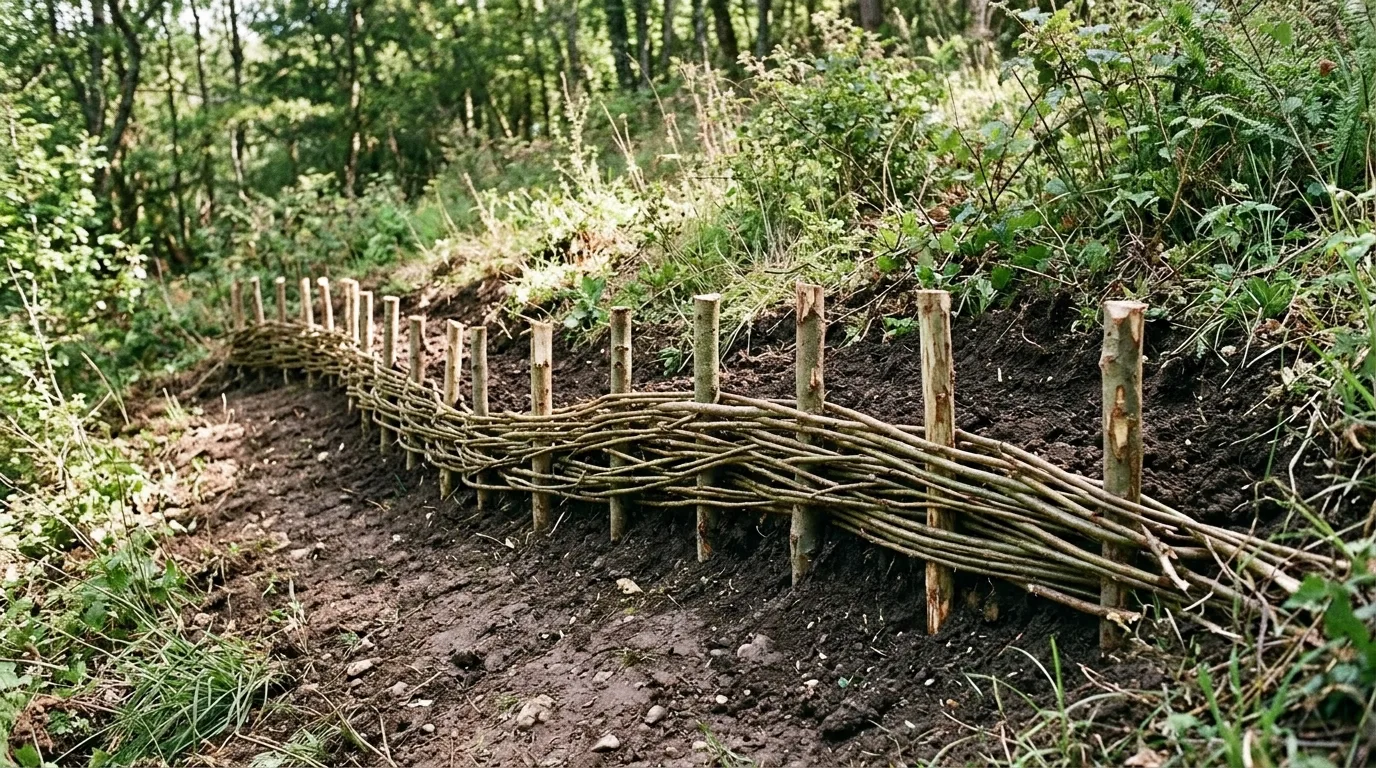 Pile Weaving: Living Stakes That Sprout