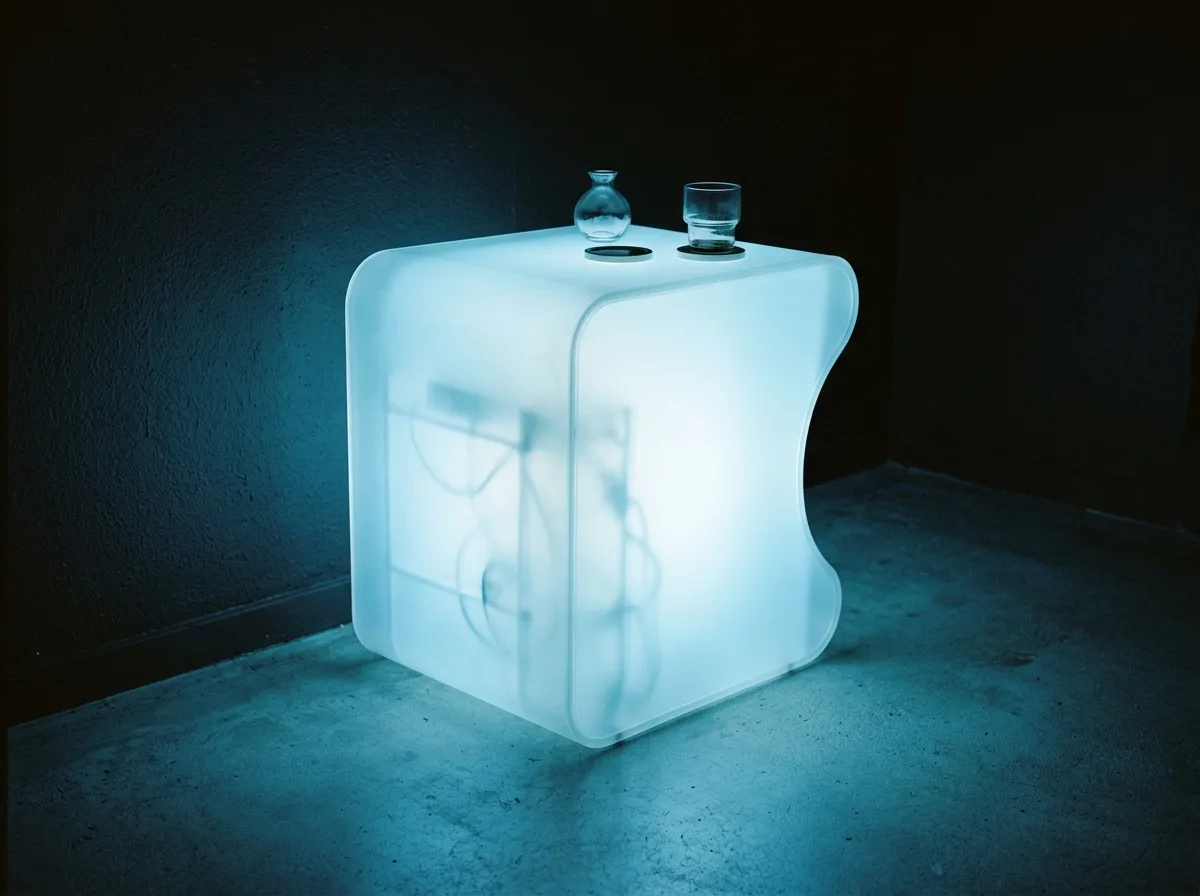 Self-Illuminating Furniture: The Volume Glows Itself