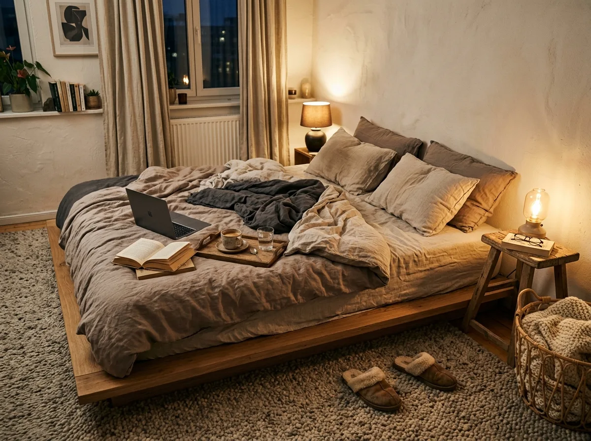 Lazy style - Bedroom: a bed that's a room in itself