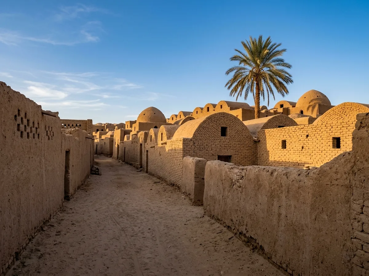 Villages of Mud Brick Domes: Repetitive Vaults and Earthen Alleys