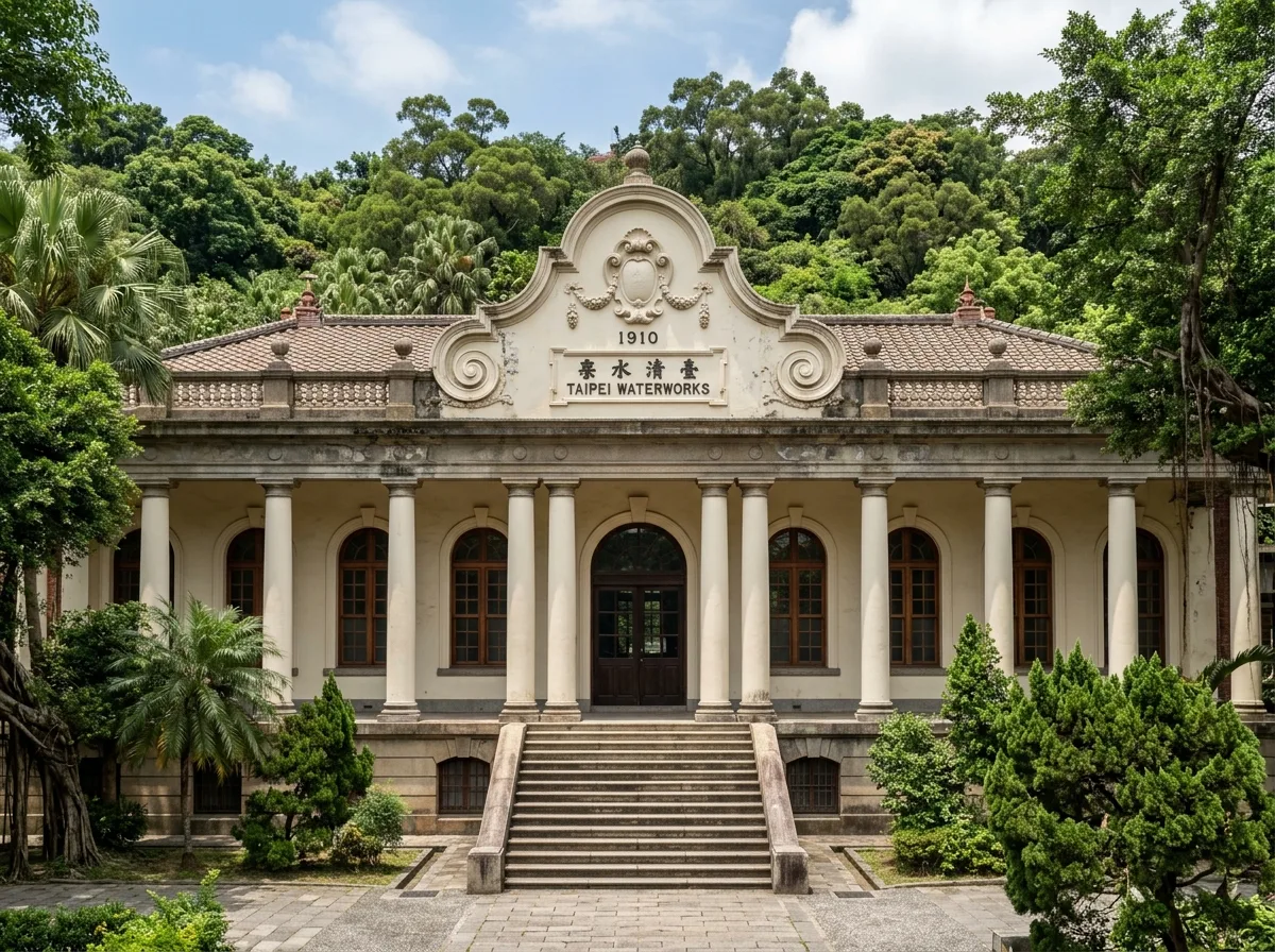 The Greek Columns of the Pumping Station: Baroque Gables and Waterworks