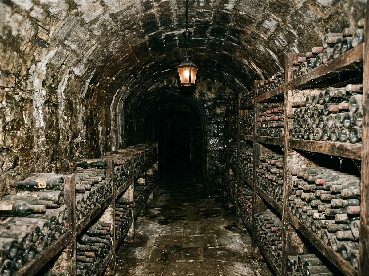 庄园・酒窖：筒形拱顶与发霉的标签