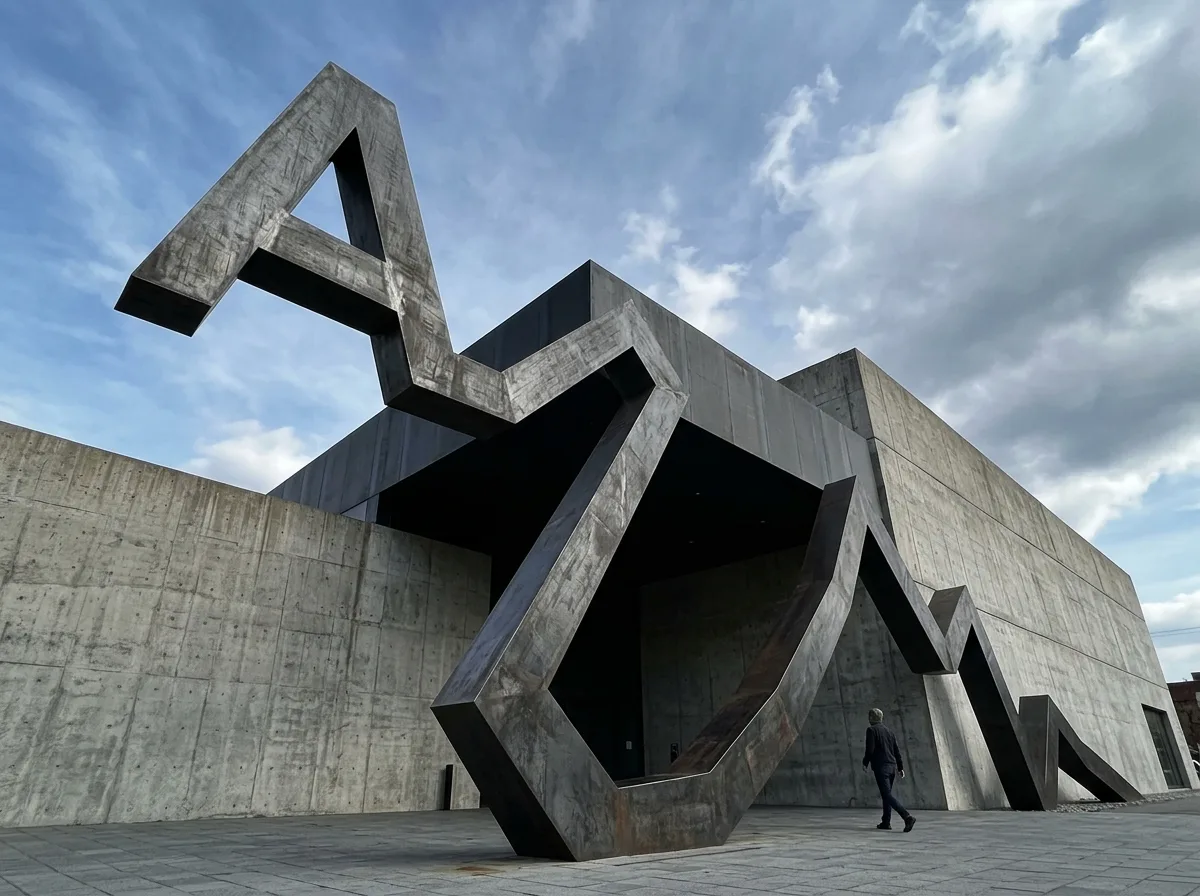 Museum's Variable Signage: The Extension and Adaptation of a Line