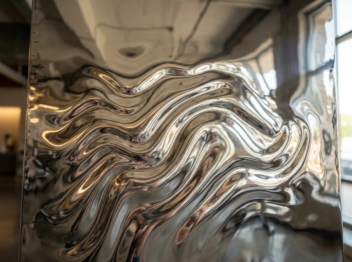 Liquid Feel: Metal Looks Like It's Flowing