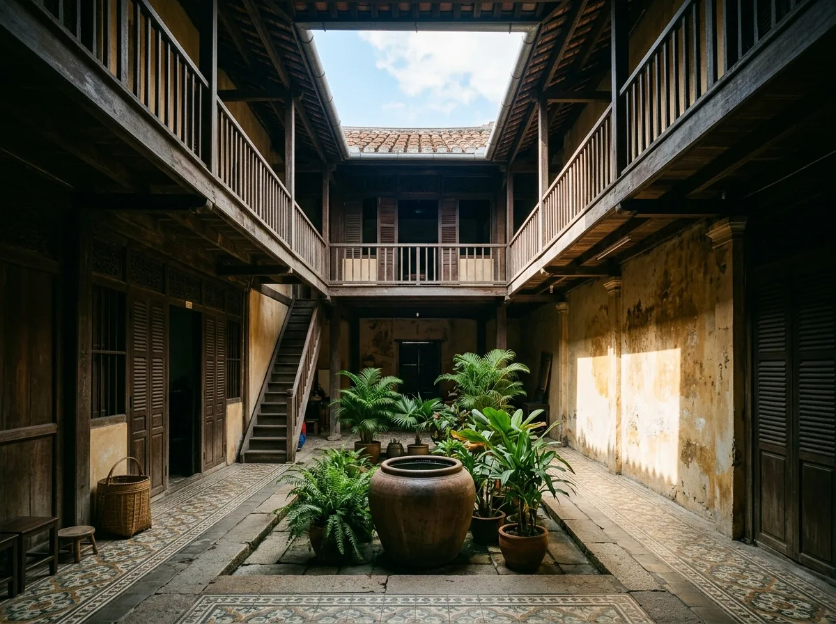 Vietnamese Style · Skylights and Courtyards